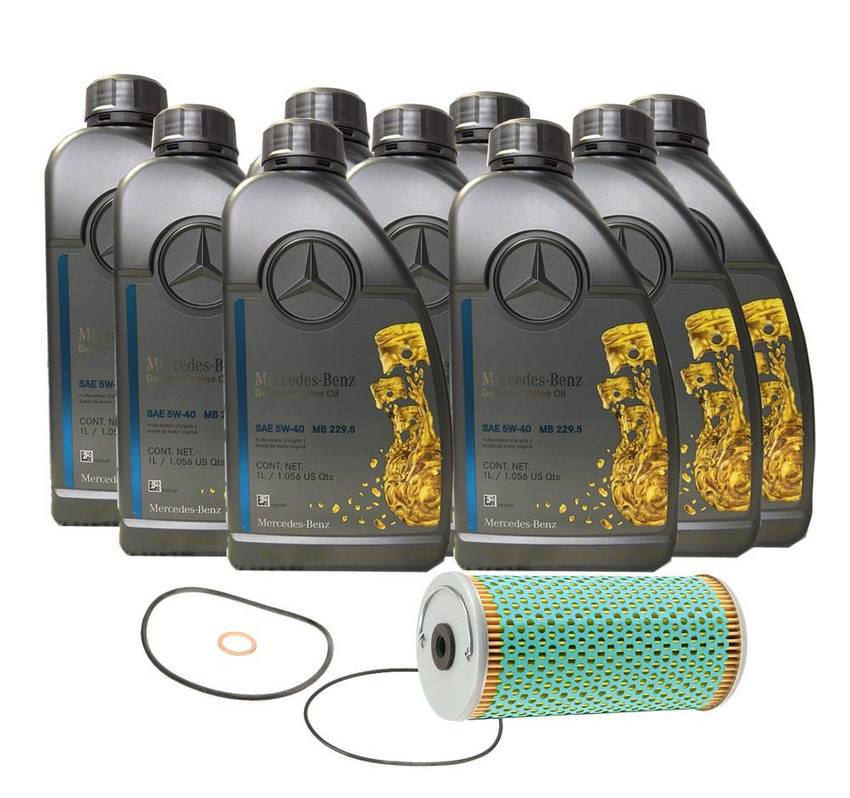 Mercedes Engine Oil Change Kit - (5W-40) 119180000967